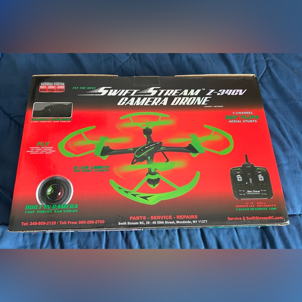 Swift Stream RC Z-34CV Camera Drone.